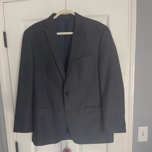 Michael Kors men’s blue/black tweed sport coat.